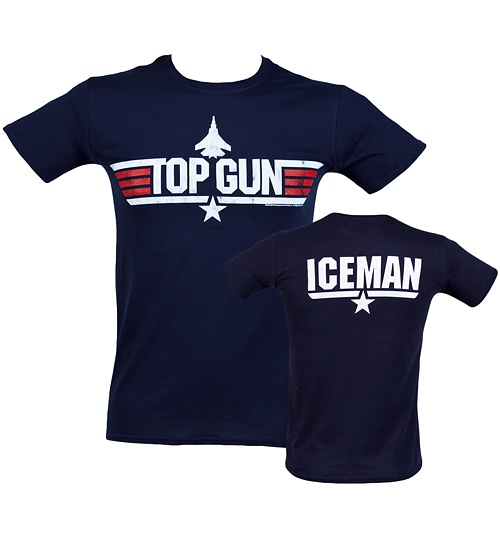 An image of Mens Top Gun Iceman T-Shirt