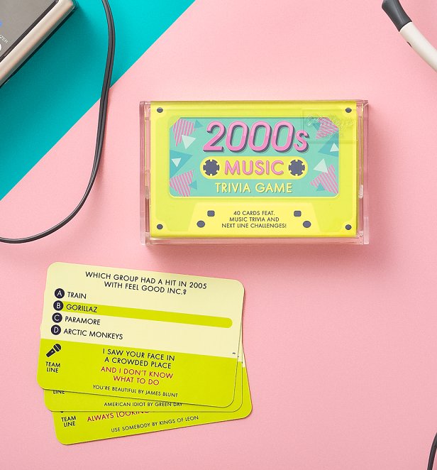 2000s Music Trivia Cassette Quiz Game
