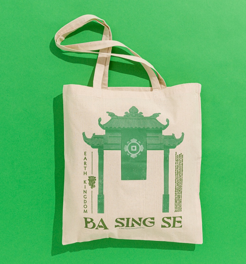 An image of Avatar The Last Airbender Ba Sing Se Tote Bag