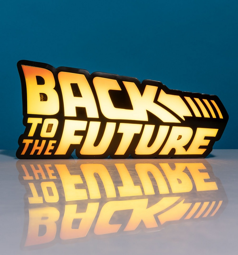 An image of Back To The Future Logo Light