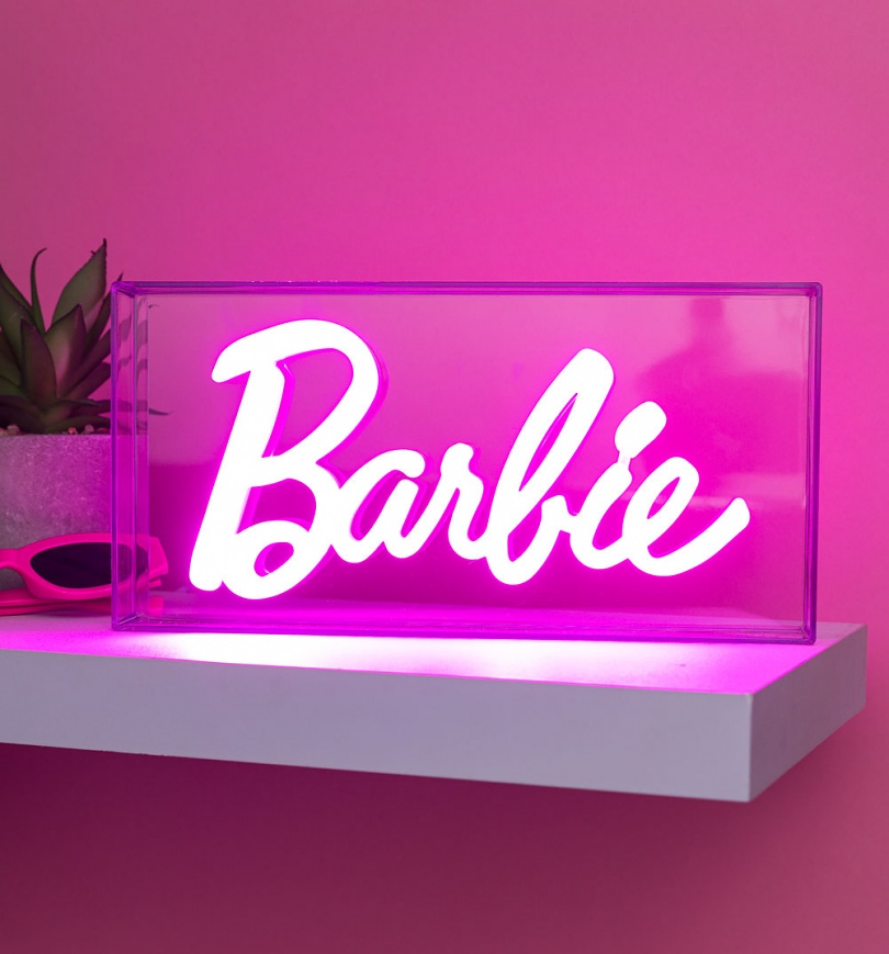 An image of Barbie LED Pink Neon Light