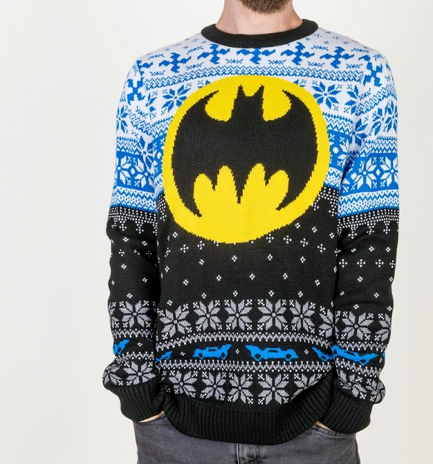 Batman Knitted Jumper