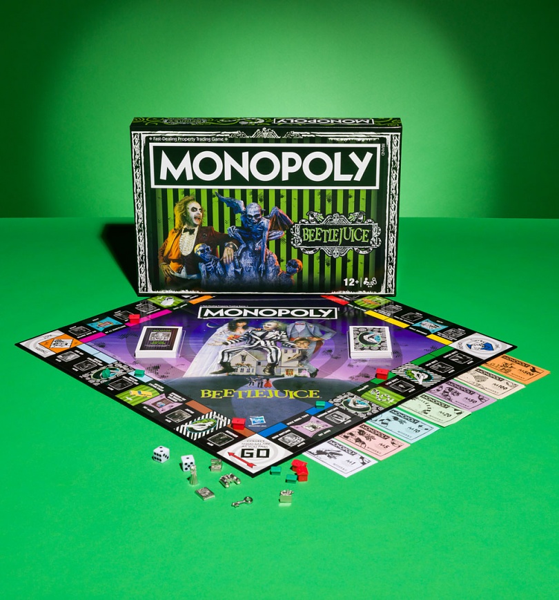 An image of Beetlejuice Monopoly Board Game