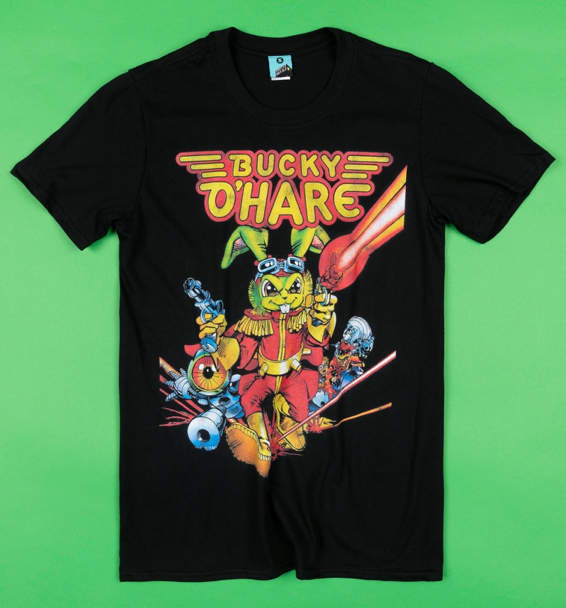 An image of Bucky OHare Black T-Shirt