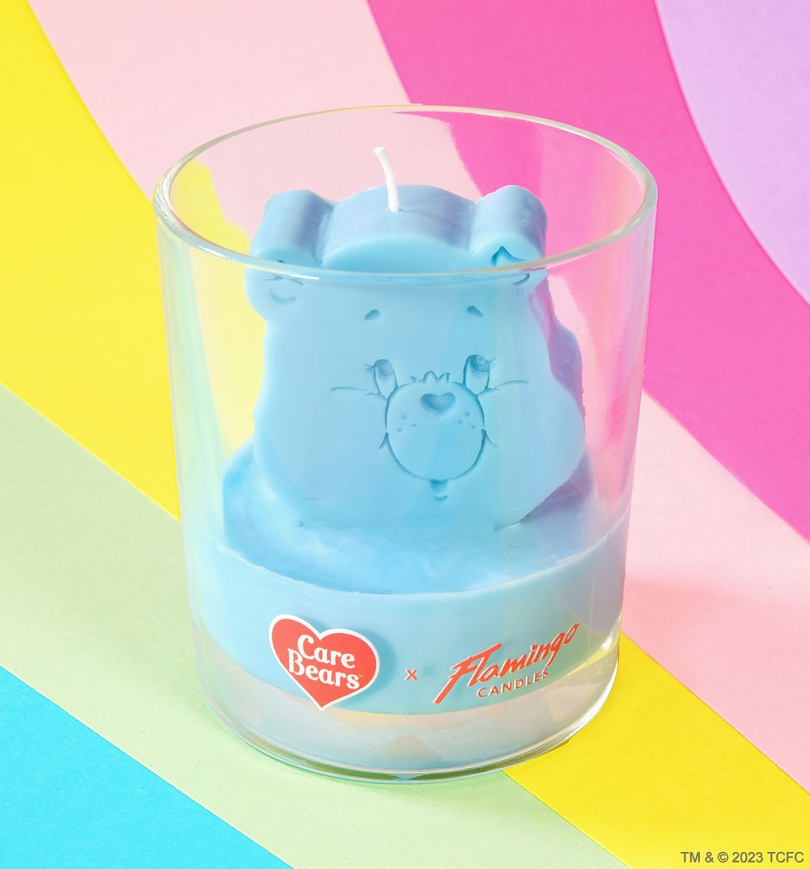 An image of Care Bears Apple Orchard Wish Bear 3D Icon Candle from Flamingo Candles
