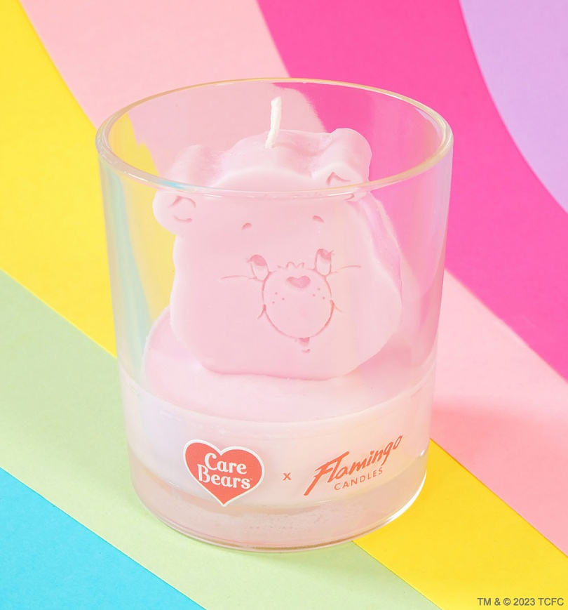 An image of Care Bears Fuzzy Wuzzy Cheer Bear 3D Icon Candle from Flamingo Candles