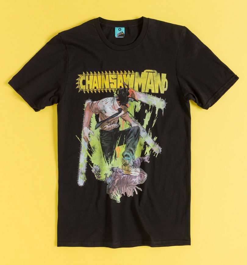 An image of Chainsaw Man Black T-Shirt