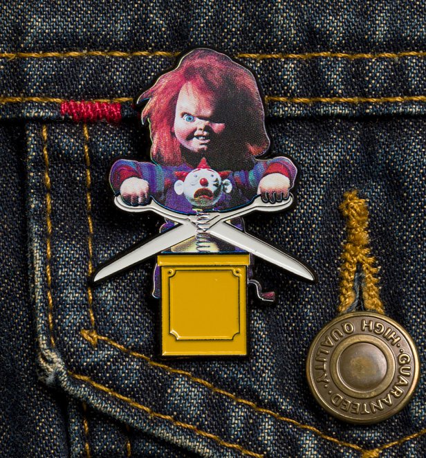 An image of Chucky Limited Edition Pin Badge