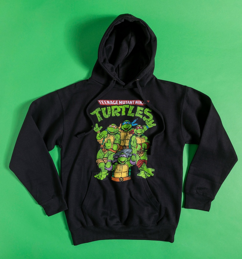 An image of Classic Teenage Mutant Ninja Turtles Black Hoodie