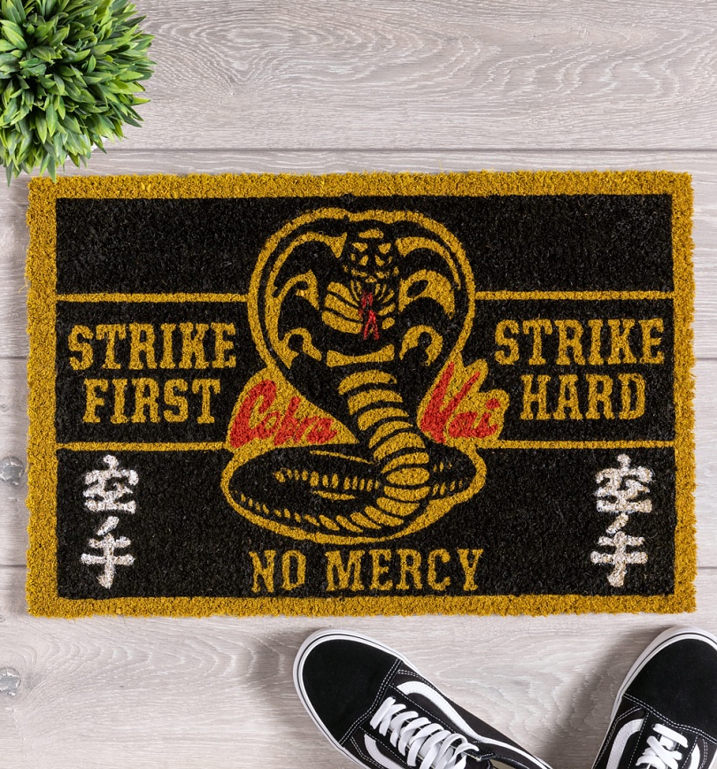 An image of Cobra Kai Dojo Door Mat