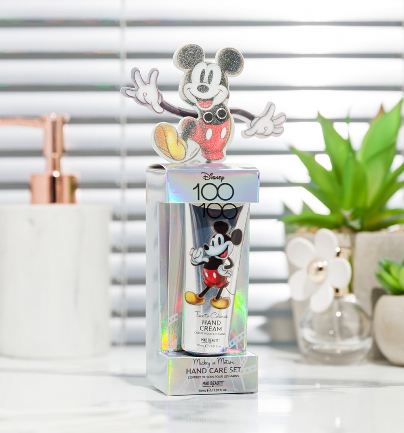 An image of Disney 100 Mickey Mouse Hand Care Set from Mad Beauty