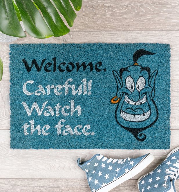 Disney Aladdin Genie Welcome Door Mat