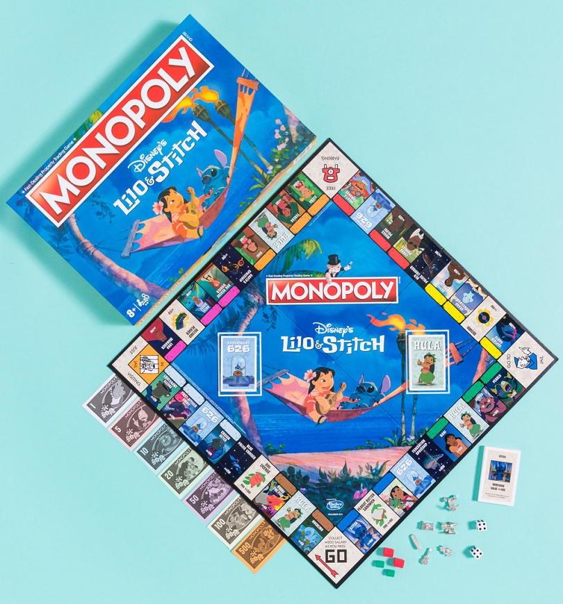 An image of Disney Lilo and Stitch Monopoly