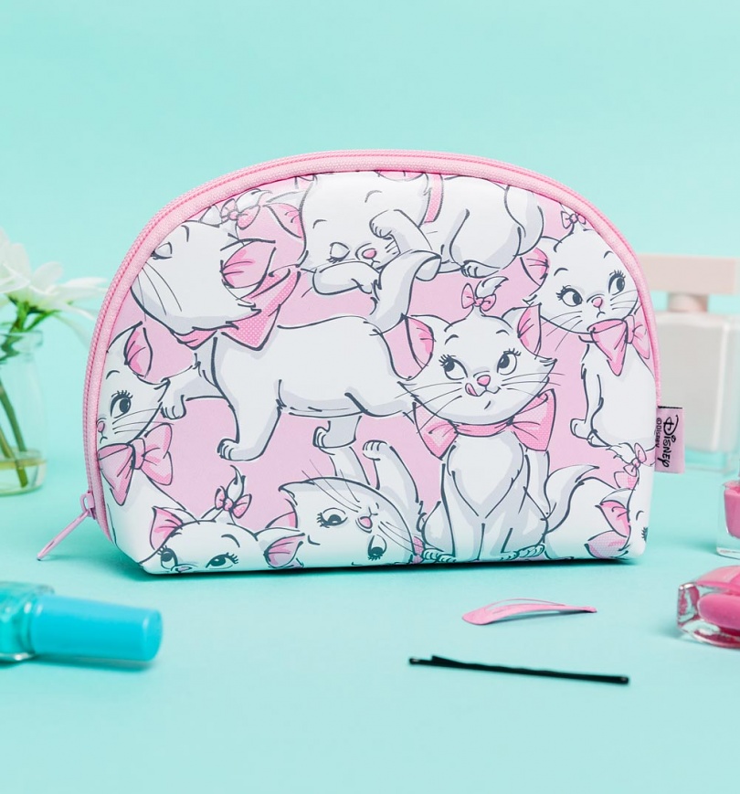 An image of Disney The Aristocats Marie Cosmetic Bag from Mad Beauty