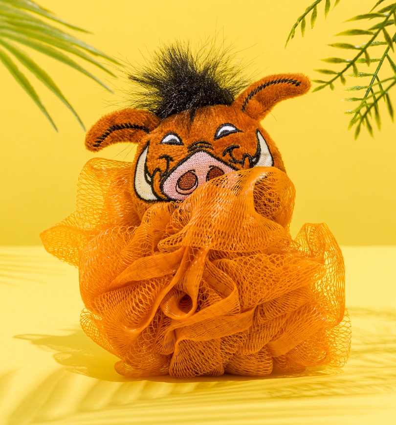 An image of Disney The Lion King Pumba Body Puff from Mad Beauty