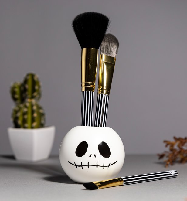 An image of Disney The Nightmare Before Christmas Cosmetic Brush Set from Mad Beauty