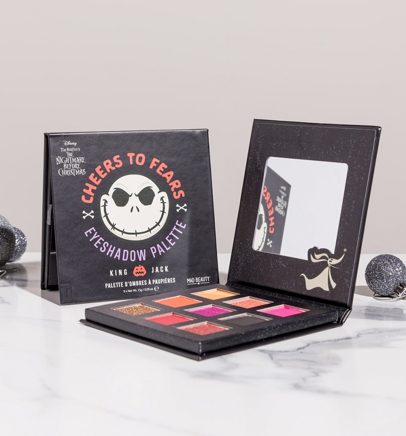 An image of Disney The Nightmare Before Christmas Jack Eyeshadow Palette