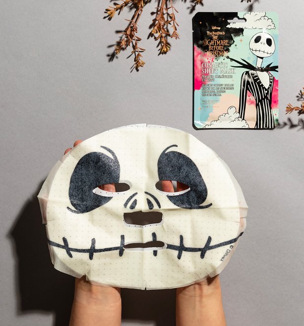 An image of Disney The Nightmare Before Christmas Jack Face Mask from Mad Beauty