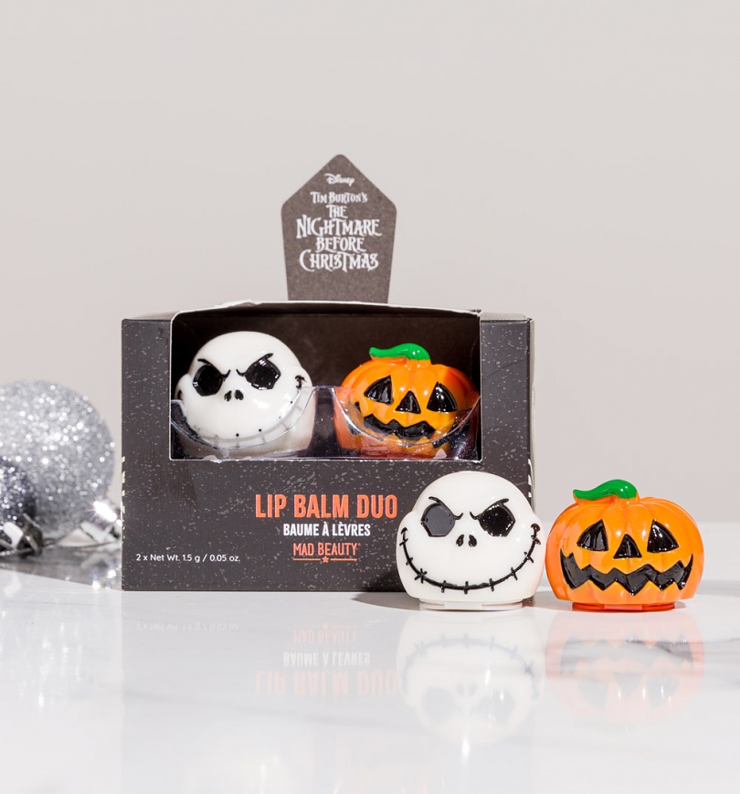 An image of Disney The Nightmare Before Christmas Lip Balm Duo