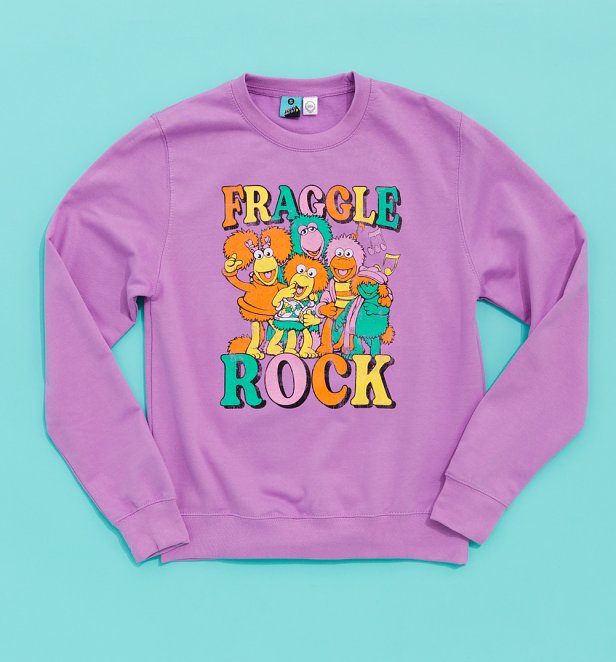An image of Fraggle Rock Dancing Orchid Sweater