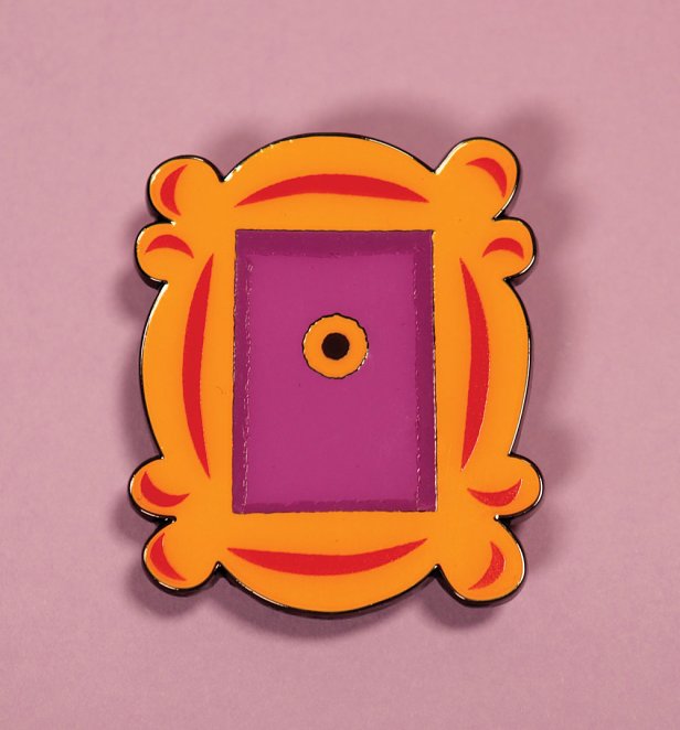 An image of Friends Frame Pin Badge