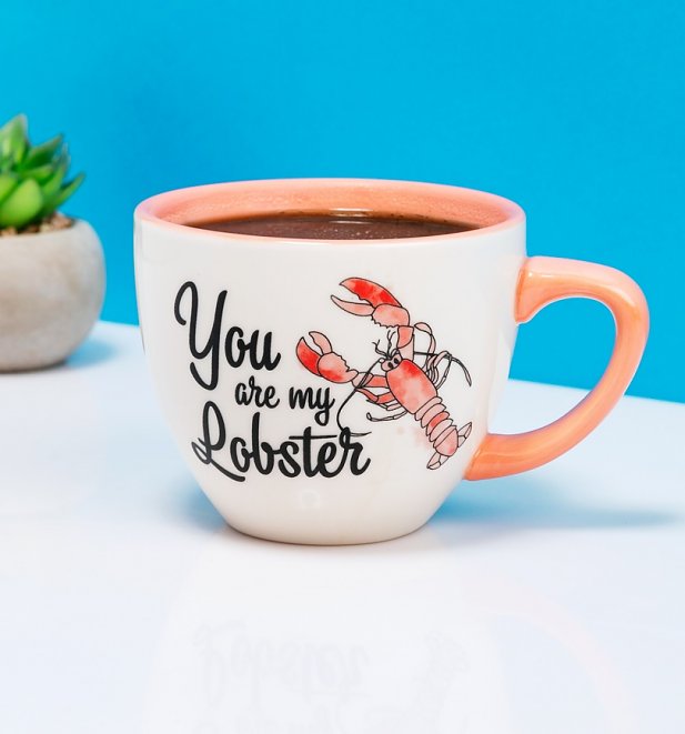 Friends You Are My Lobster Coffee Cup With Hidden 3D Lobster