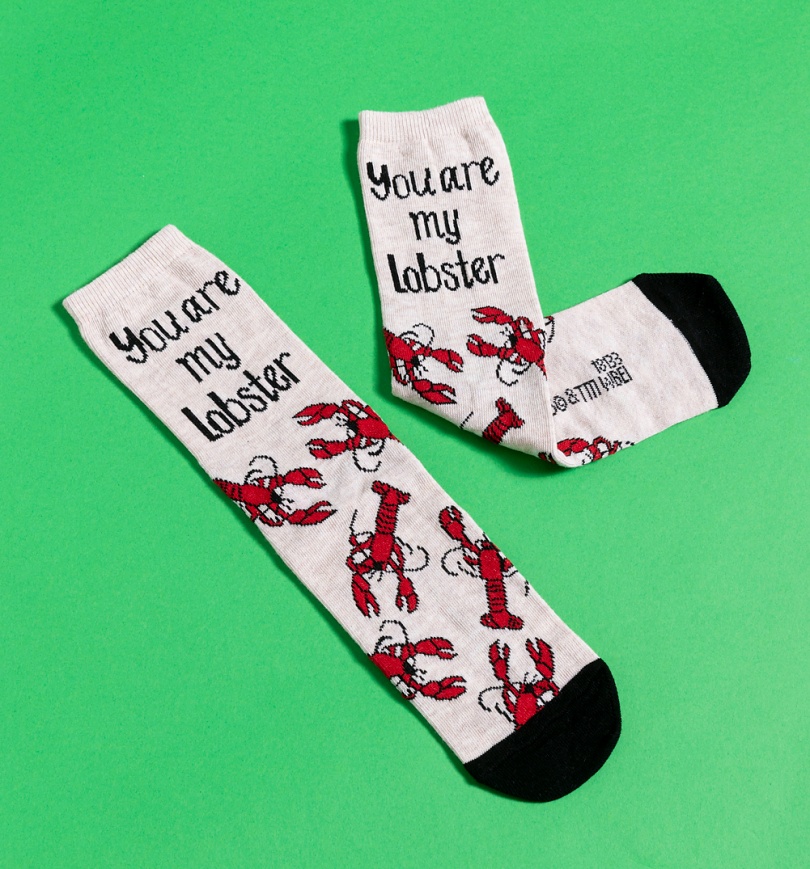 An image of Friends You Are My Lobster Socks
