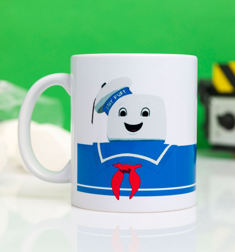 An image of Ghostbusters Stay Puft Quality Marshmallows White Mug