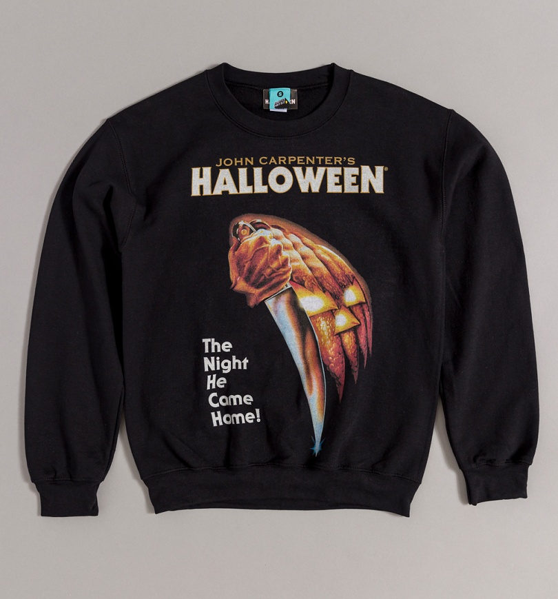 An image of Halloween Movie Poster Black Sweater