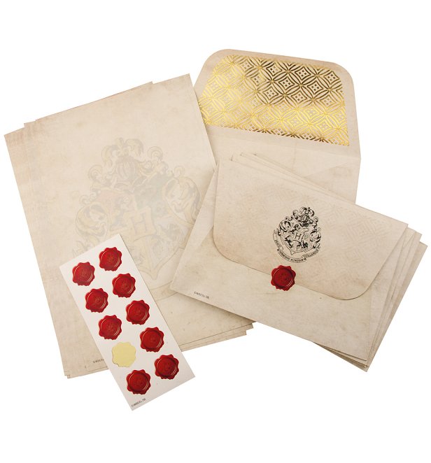 Harry Potter Hogwarts Letter Writing Set