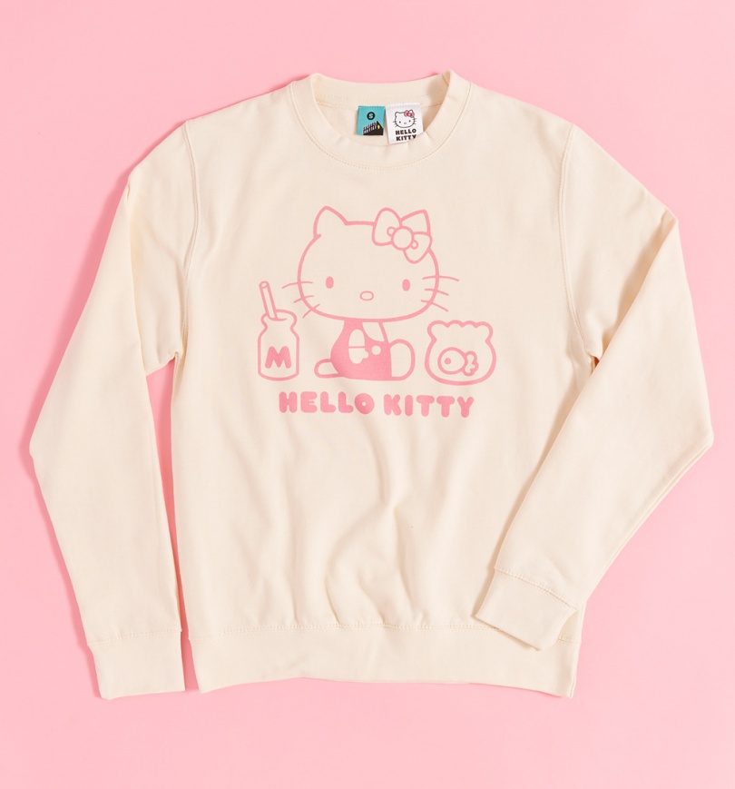 An image of Hello Kitty Outline Cream Sweater