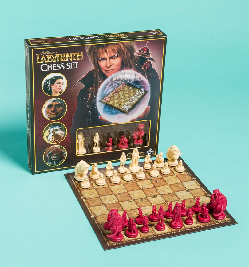 An image of Jim Hensons Labyrinth Movie Chess Set