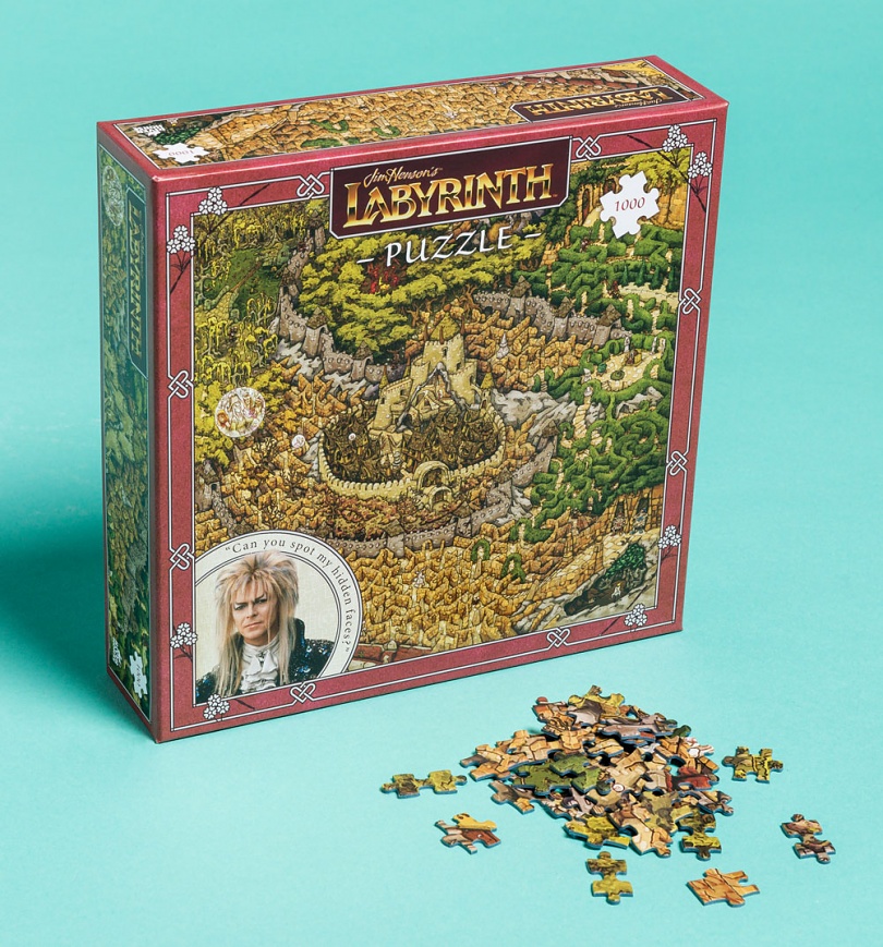 An image of Jim Hensons Labyrinth 1000 Piece Jigsaw Puzzle