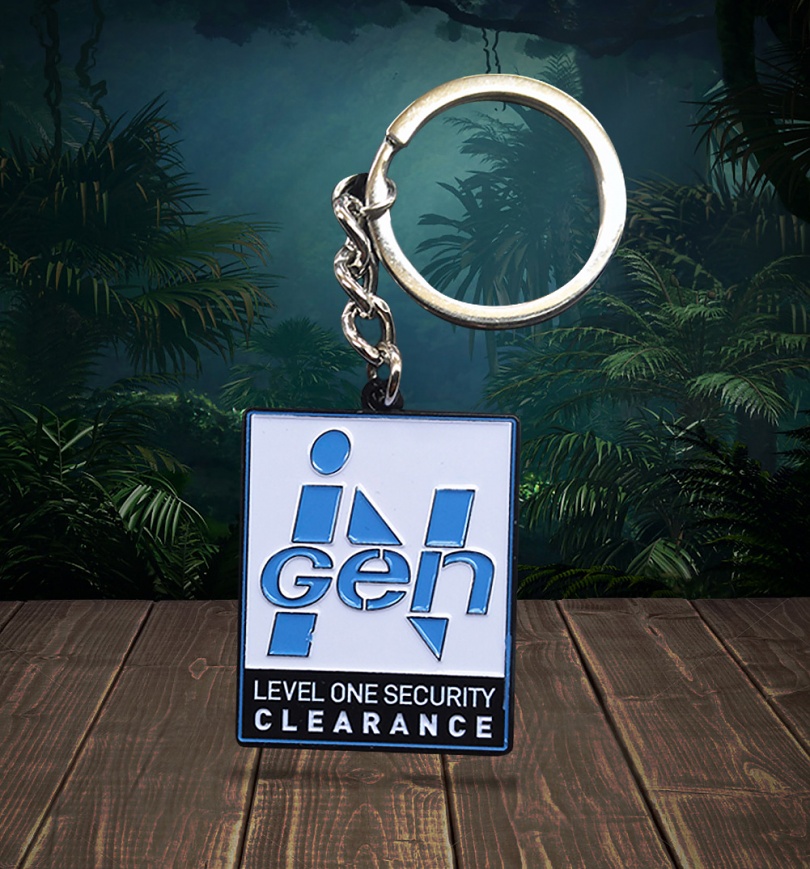 An image of Jurassic Park Limited Edition InGen Key Ring