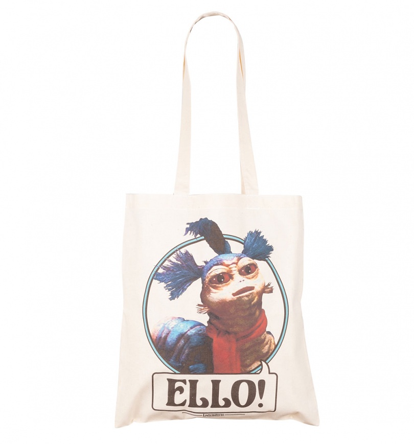 An image of Labyrinth Worm Ello Tote Bag