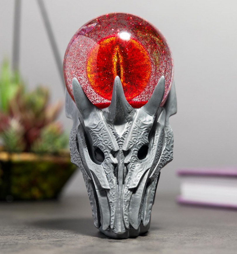 An image of Lord Of The Rings The Eye Of Sauron Snow Globe
