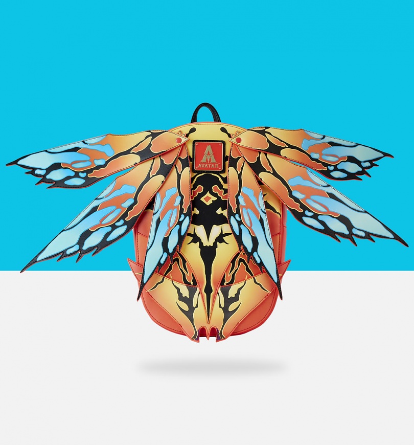 An image of Loungefly Avatar 2 Toruk Banshee Moveable Wings Mini Backpack