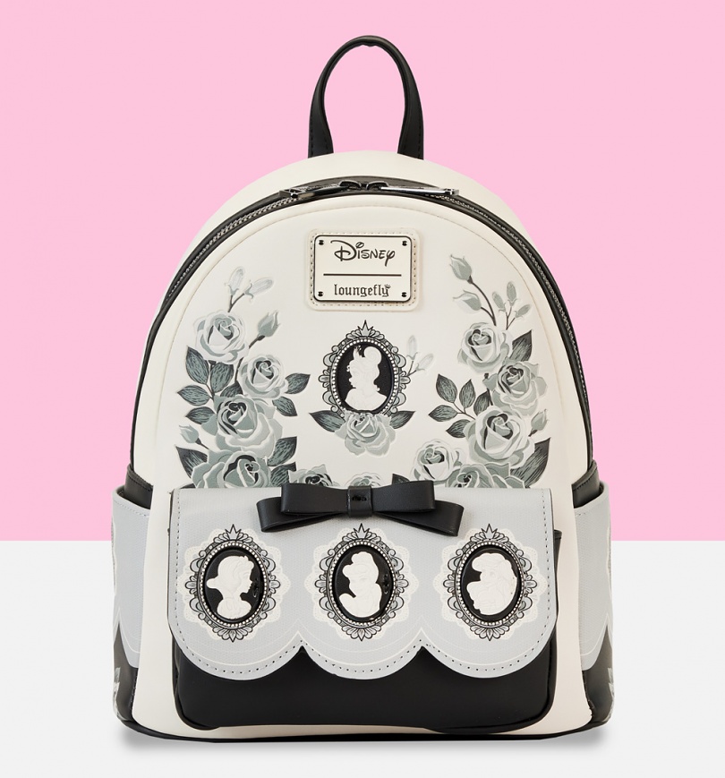 An image of Loungefly Disney Princess Cameos Mini Backpack