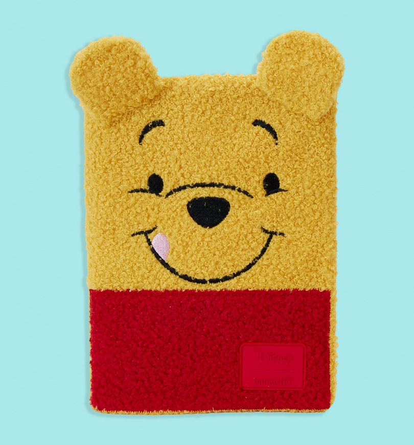 An image of Loungefly Disney Winnie The Pooh Plush Journal