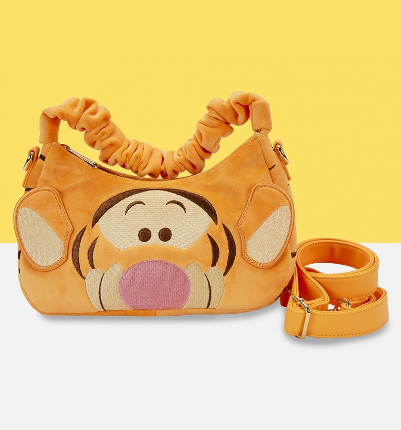 An image of Loungefly Disney Winnie The Pooh Tigger Plus Cosplay Crossbody Bag