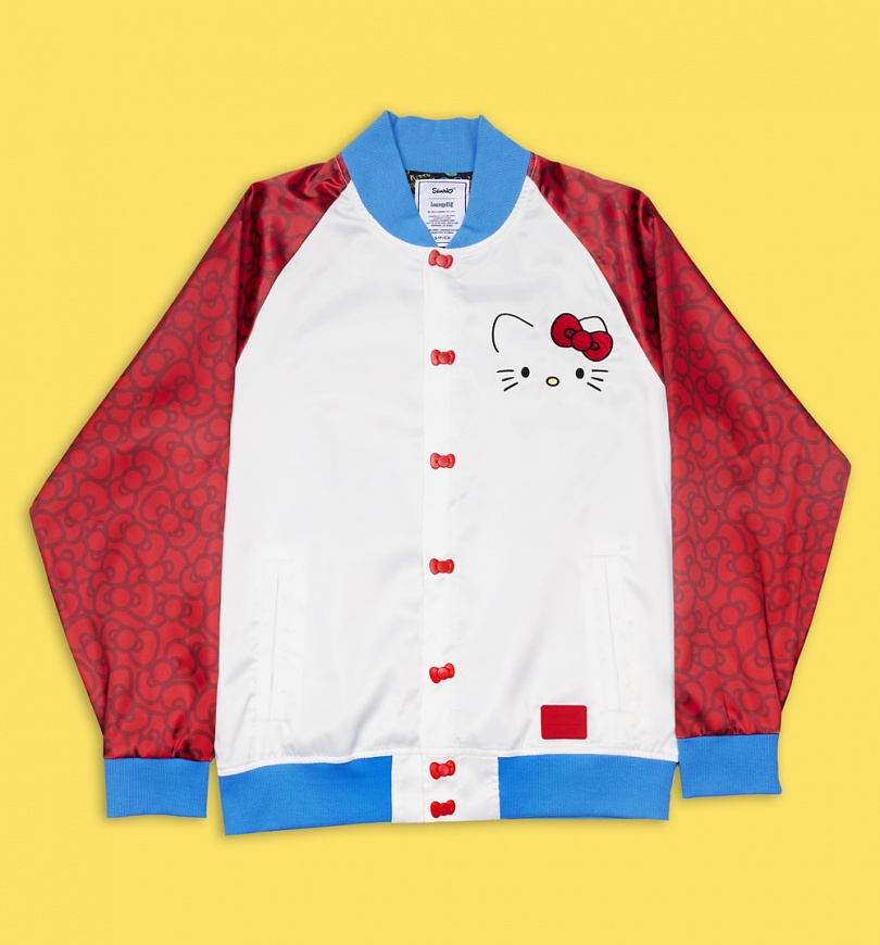 An image of Loungefly Hello Kitty 50th Anniversary Unisex Jacket