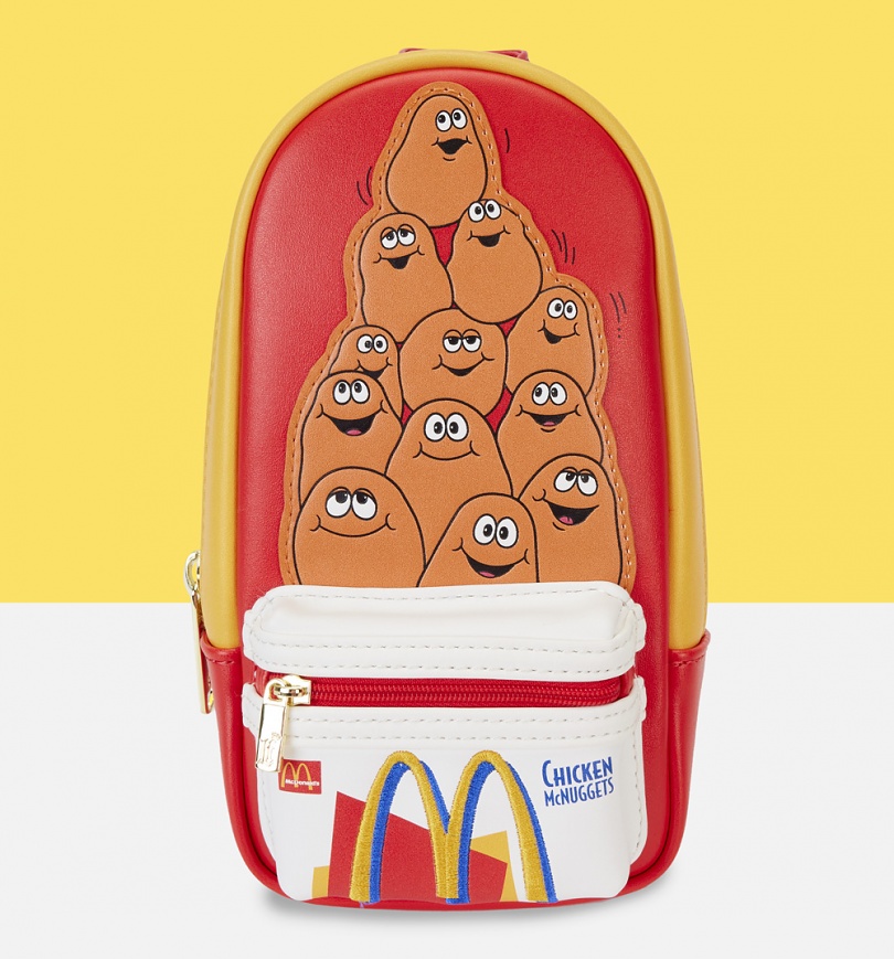 An image of Loungefly McDonalds Chicken Nuggies Pencil Case