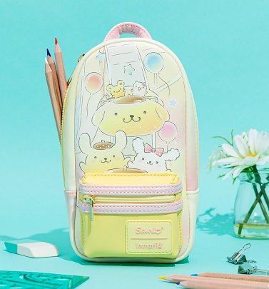 An image of Loungefly Sanrio Pompompurin Carnival Pencil Case