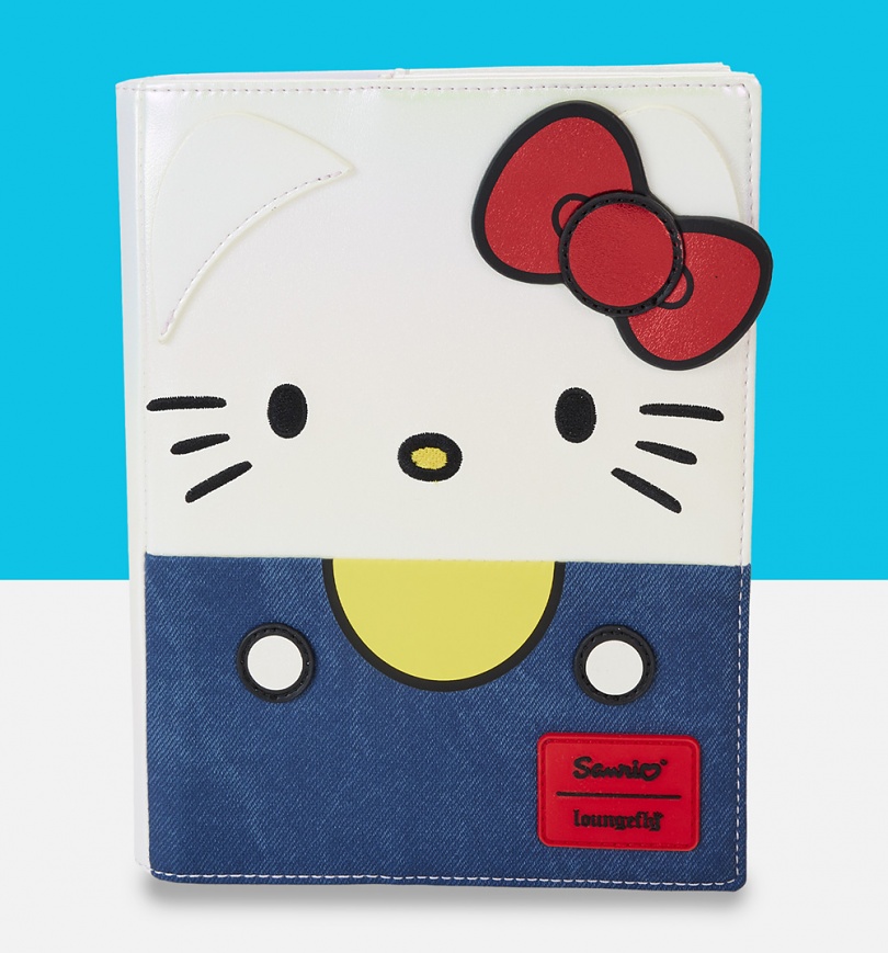 An image of Loungefly Stationery Sanrio Hello Kitty 50th Anniversary Pearlescent Classic Jou...