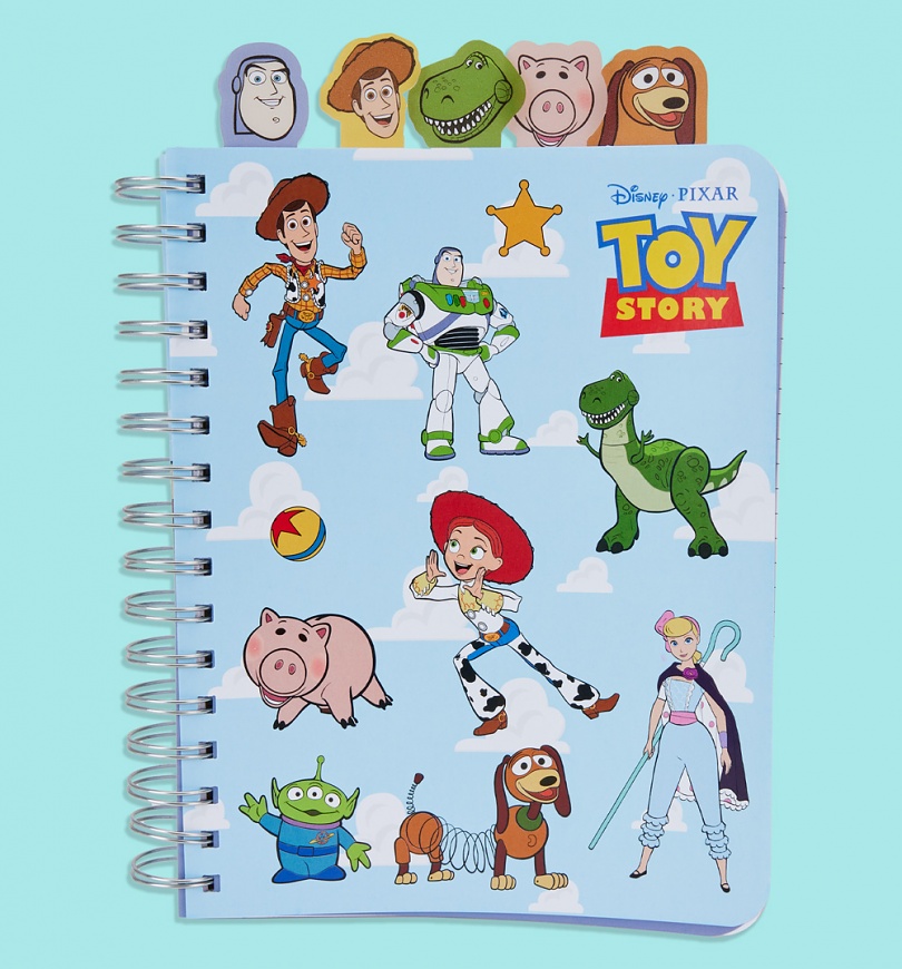 An image of Loungefly Toy Story Toy Box Tab Notebook