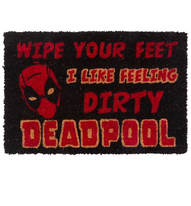 Marvel Comics Deadpool Wipe Your Feet Door Mat
