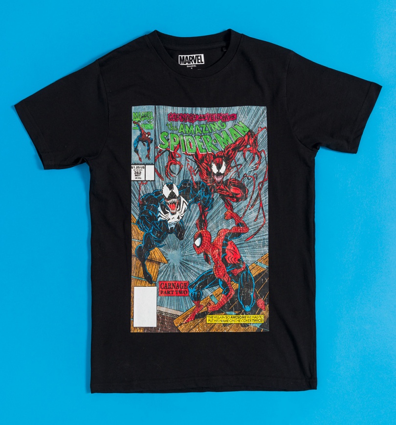 An image of Marvel Comics Venom & Carnage Black T-Shirt