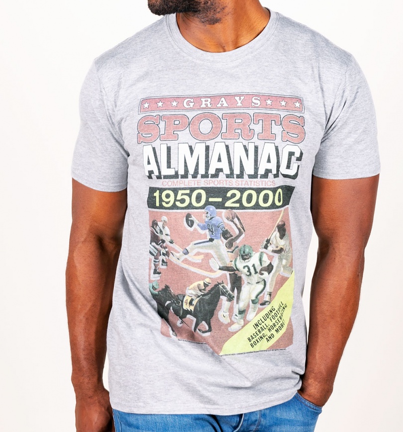 An image of Mens Back to the Future Sports Almanac T-Shirt