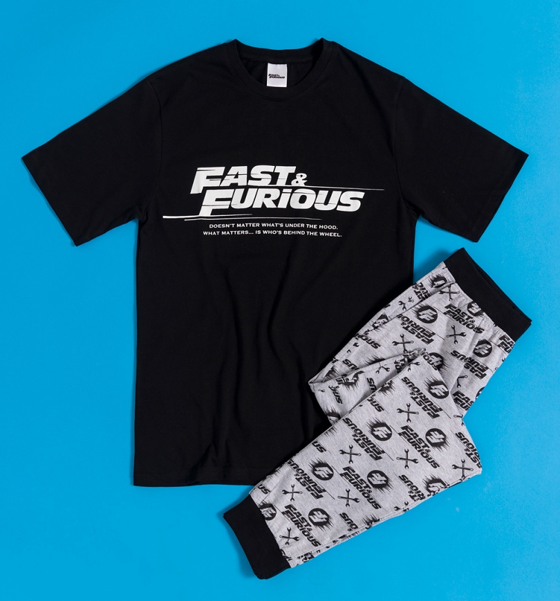 An image of Mens Fast And Furious Pyjamas