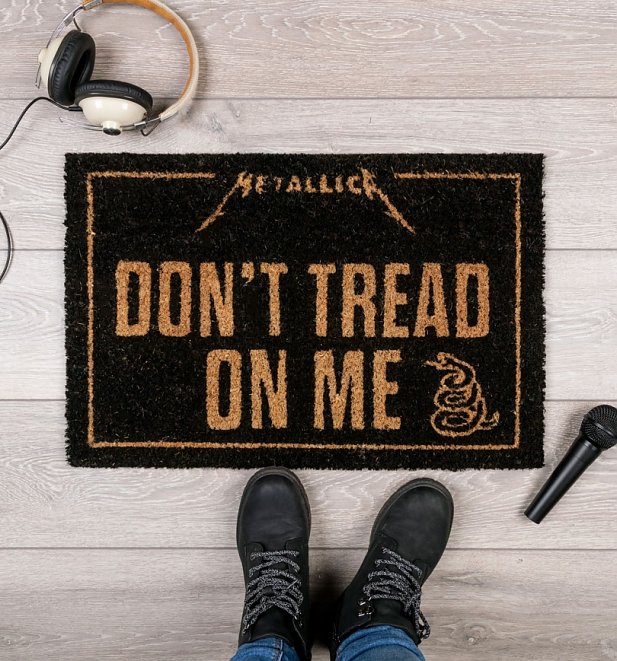 Metallica Dont Tread On Me Door Mat